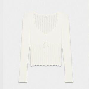 Aritzia Soloist Sweater Light Birch